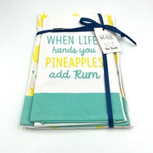New Pineapple Tea Towels by Pavilion